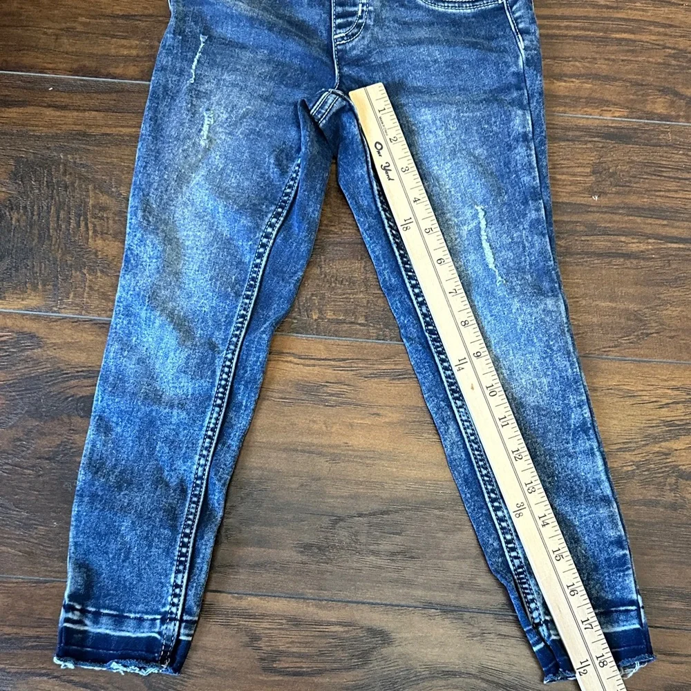 Justice Indigo Denim Jeggings